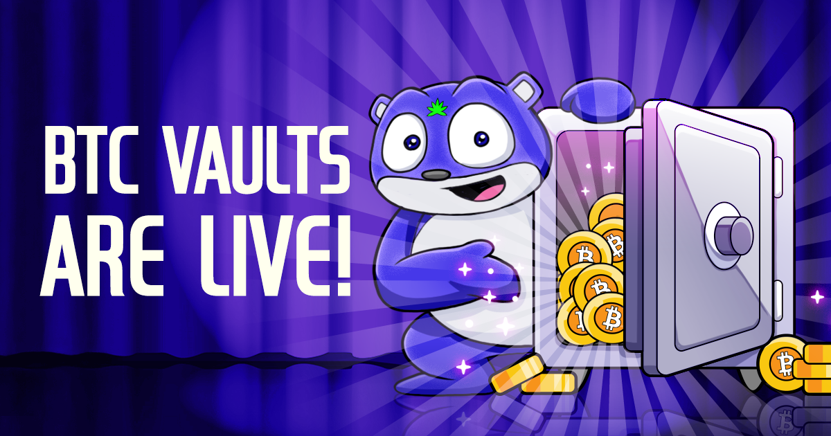 Your Bitcoin Just Got an Upgrade — BTC Vaults Are Now Live